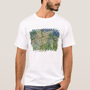 Camiseta Ramas florecientes de la castaña de Vincent van