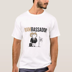 Camiseta Rambassador – Embajador de Carnero Divertido Juego