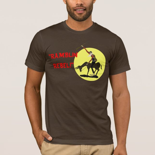 CAMISETA "¡RAMBLIN, REBELDE!" (Anverso)