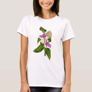 Camiseta Ramblo tropical con Anthurium.