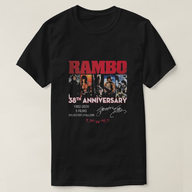 Camiseta Rambo (Diseño del anverso)