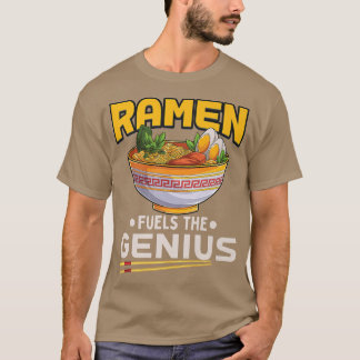 Camiseta Ramen alimenta al genio Funny Anime Ramen Lover