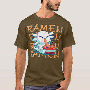Camiseta Ramen Aolotl Kawaii Anime Comida japonesa