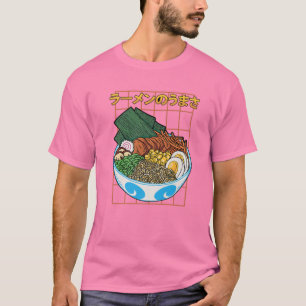 Camiseta Ramen - Arte animado - Estética de la comida japon
