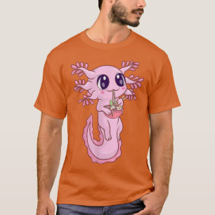 Camiseta Ramen Axolotl Kawaii Anime Regalo de comida japone