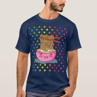 Camiseta Ramen Bowl Funny Decoración Kawaii Para Chicas Kaw