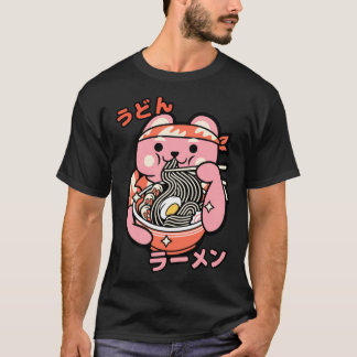Camiseta Ramen Bowl Instant Ramen Con Carácter Kawaii 2