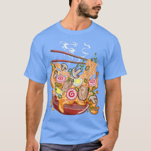 Camiseta Ramen Bowl Noodle Chopstick Japonés