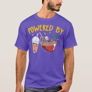 Camiseta Ramen Bubble Tea Boba Fideos Japoneses