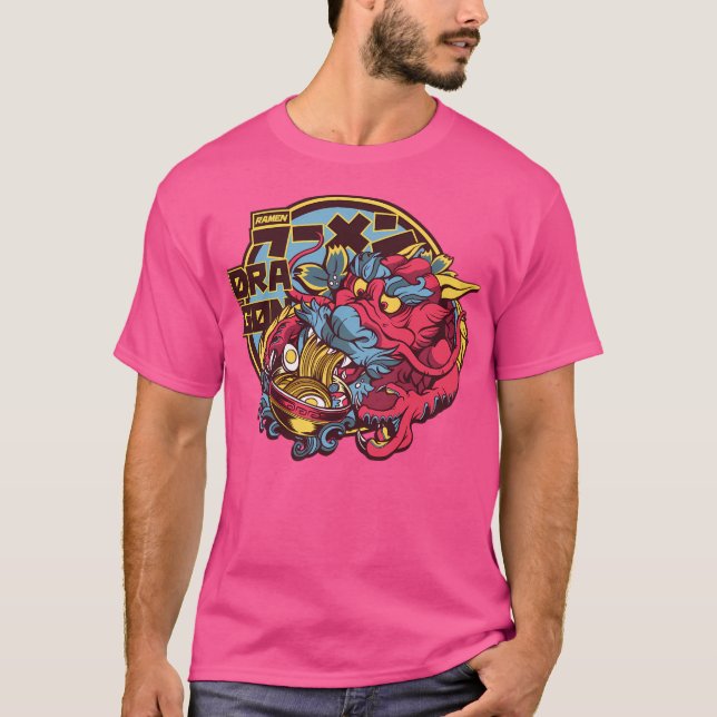 Camiseta Ramen come arte japonés (Anverso)