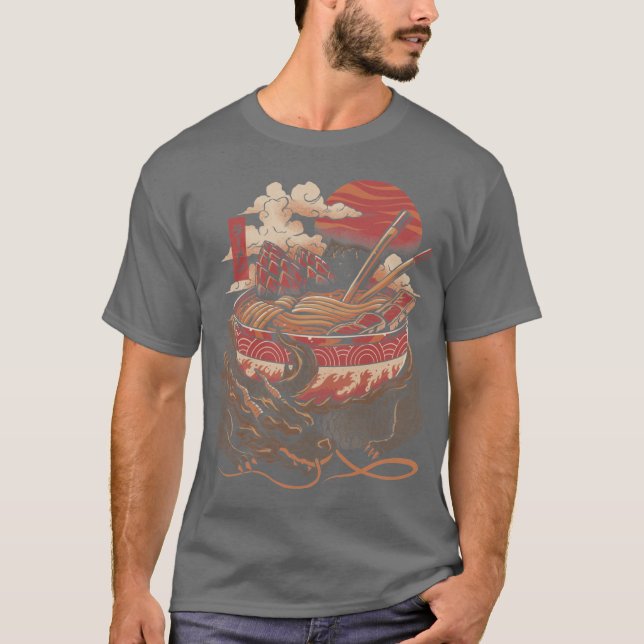 Camiseta Ramen de Dragones (Anverso)