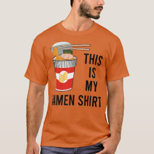 Camiseta Ramen Design Arte de comida japonesa Ramen Noodles