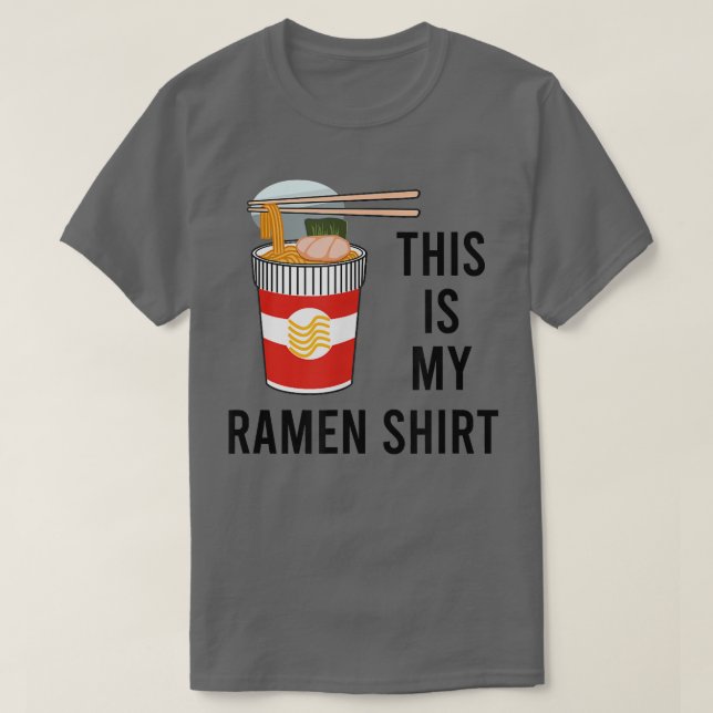 Camiseta Ramen Design Comida Japonesa Arte Ramen Noodles (Diseño del anverso)