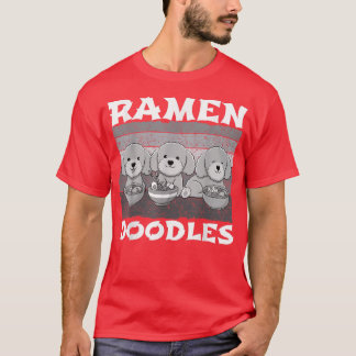Camiseta Ramen Doodles, Anime Retro Japonés Para Mujeres Ho