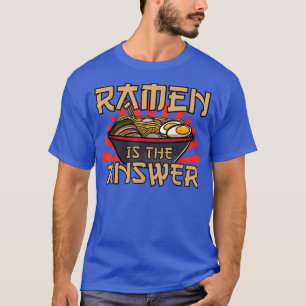 Camiseta Ramen Es La Respuesta Al Estilo Retro De La Vintag