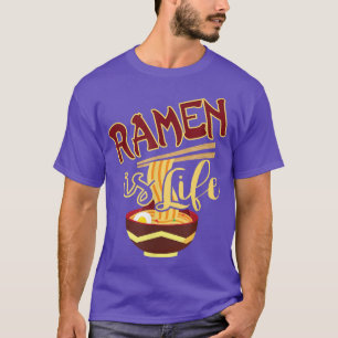 Camiseta Ramen Es La Vida 1274