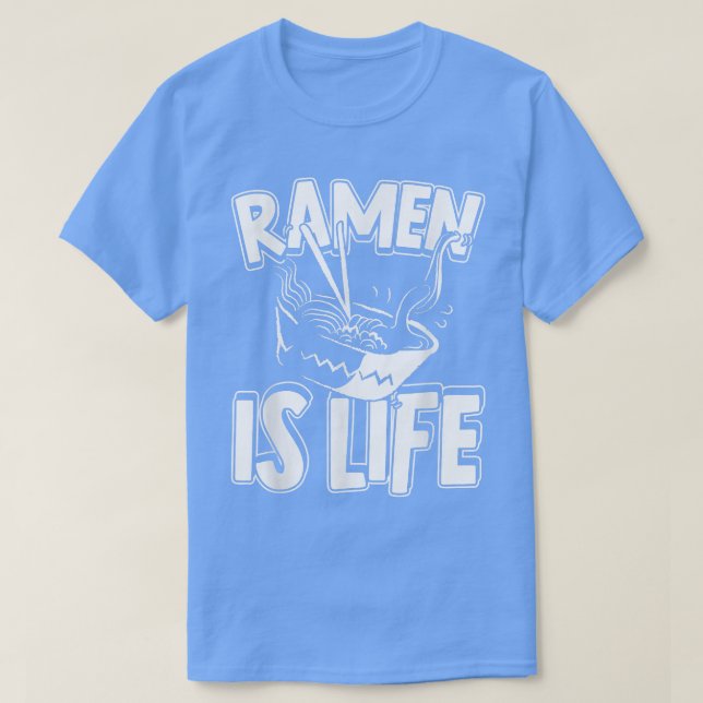Camiseta Ramen Es Sopa De Fideos Japonesa De Vida Anime  (Diseño del anverso)