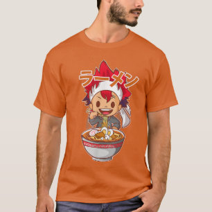 Camiseta Ramen Food Wars Anime, chicos de anime curados jap