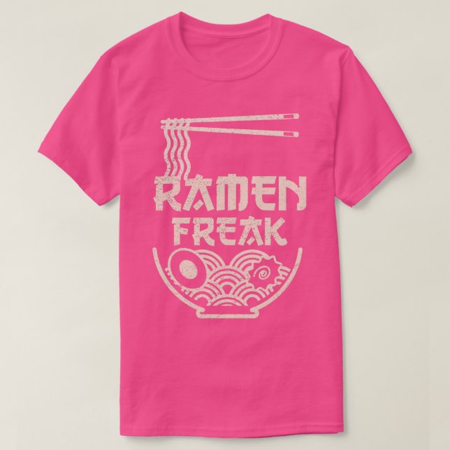 Camiseta Ramen Freak (Diseño del anverso)