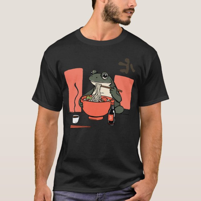 Camiseta Ramen Frog (Anverso)