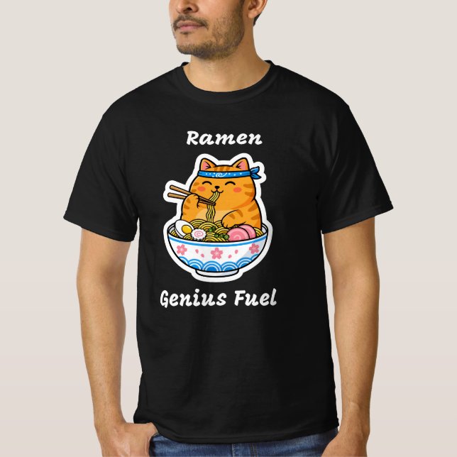 Camiseta Ramen Genius Fuel (Anverso)