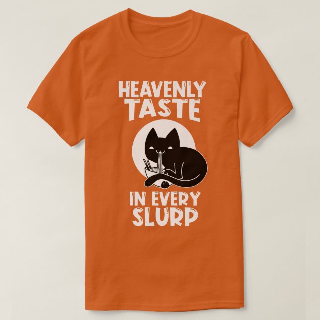 Camiseta Ramen Japan Kawaii Anime Noodle Bowl Cat1624 (Diseño del anverso)
