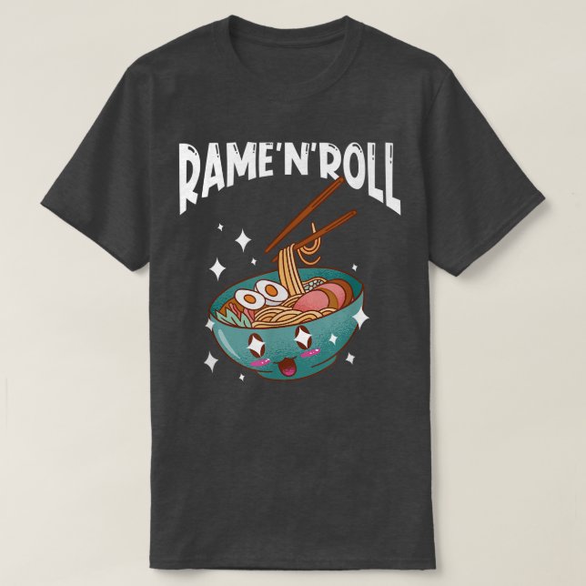 Camiseta Ramen Japan Kawaii Noodle Bowl Pun1062 (Diseño del anverso)