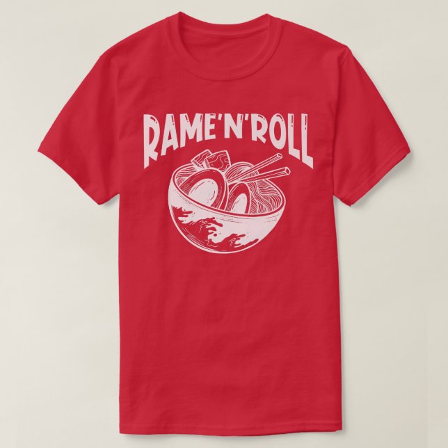 Camiseta Ramen Japan Kawaii Noodle Bowl Pun 990 (Diseño del anverso)