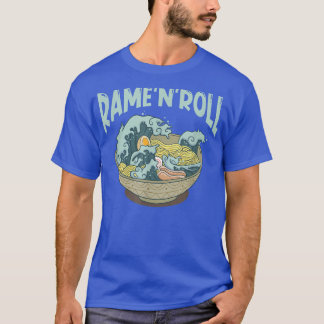 Camiseta Ramen Japan Kawaii Noodle Bowl Pun Kanagawa Wave96