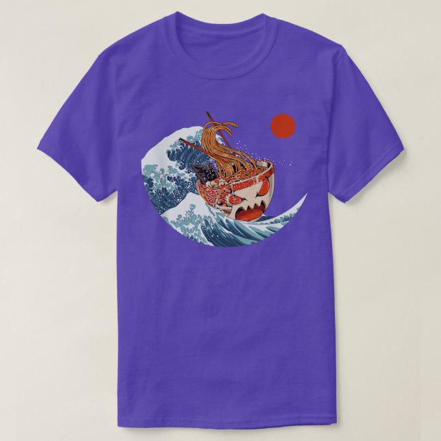 Camiseta Ramen Japanese Food Kaiju Kawaii Anime Gift Girls  (Diseño del anverso)