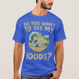 Camiseta Ramen Japón Kawaii Noodle Bowl Pun Kanagawa Wave96