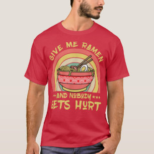 Camiseta Ramen japonés Anime Tee Food Lover Cute Funny1341