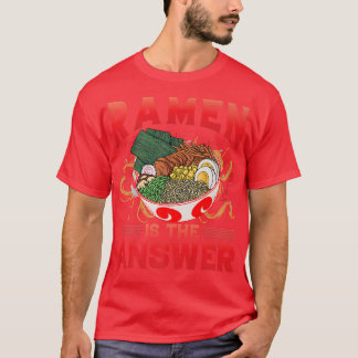 Camiseta Ramen japonés Anime Tee Food Lover Cute Funny1881