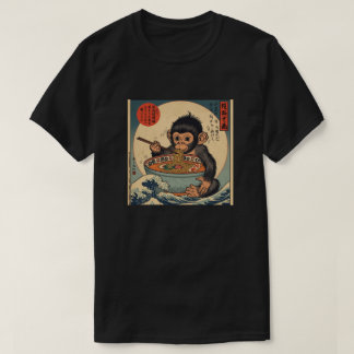 Camiseta Ramen japonés divertido kawaii bebé mono Anime