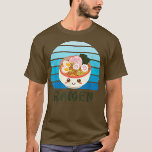 Camiseta Ramen Kawaii Bowl Japoneses Ramen Noodles