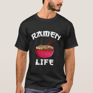 Camiseta Ramen Life Noodle japonés regalo japonés