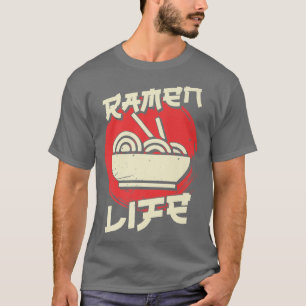 Camiseta Ramen Life Noodles Japoneses Anime Noodle Asian Fo