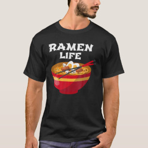 Camiseta Ramen Life - Ramen Noodle Kawaii Anime