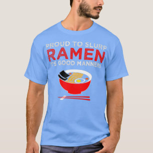 Camiseta Ramen Lover Good Manners Funny Noodle Japonés
