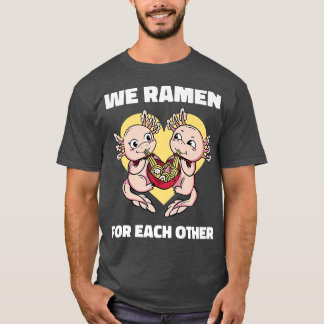 Camiseta Ramen Noodle Axolotl Kawaii Ramen Por Amor 2020