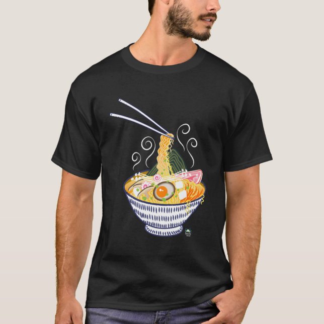 Camiseta Ramen Noodle Bowl (Anverso)