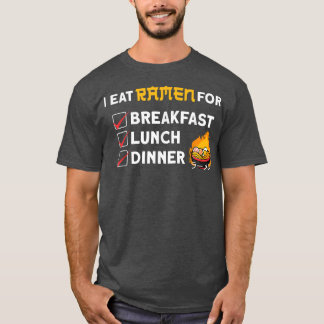 Camiseta Ramen Noodle Bowl Ama El Kawaii Japonés Yo Como Ra