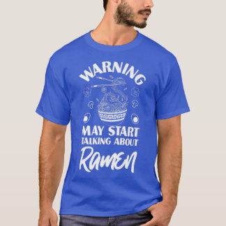 Camiseta Ramen Noodle Bowl Love Japanese Kawaii Advertencia