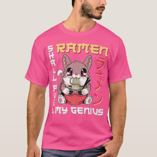 Camiseta Ramen Noodle Bowl Love Japanese Kawaii Cat Ramen S