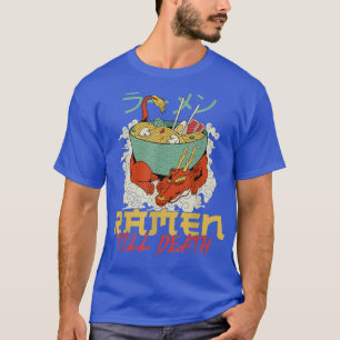 Camiseta Ramen Noodle Bowl Love Japanese Kawaii Dragon Rame