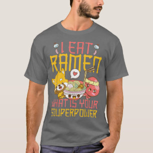 Camiseta Ramen Noodle Bowl Love Japanese Kawaii Pun I Eat R
