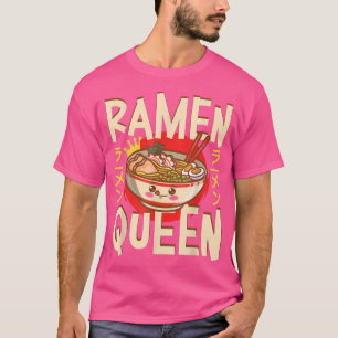 Camiseta Ramen Noodle Bowl Love Japanese Kawaii Queen Ramen