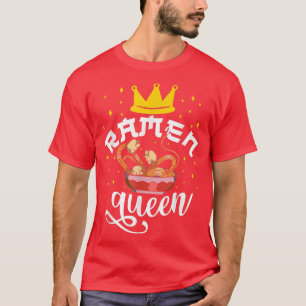 Camiseta Ramen Noodle Bowl Love Japanese Kawaii Queen Ramen