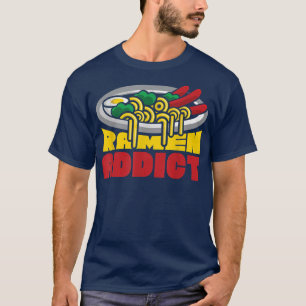 Camiseta Ramen Noodle Bowl Love Japanese Kawaii Ramen Addic