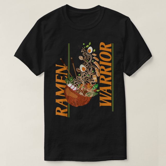 Camiseta Ramen Noodle Bowl Love Japanese Kawaii Ramen Warri (Diseño del anverso)